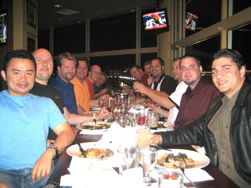 Socrates Socratous having Dinner with Top Marketing Experts